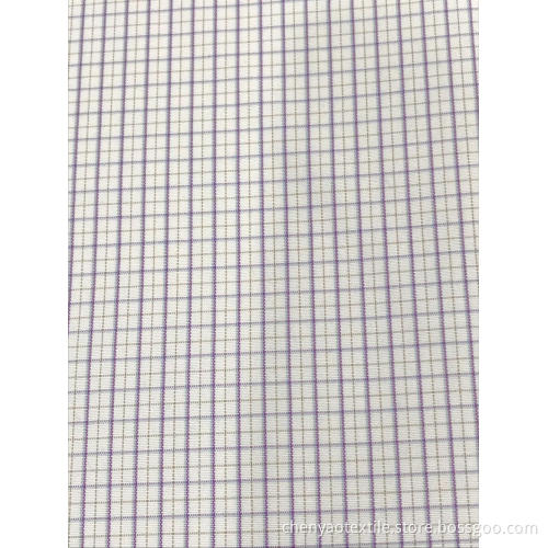 T/C(20%Cotton80%Polyester)Woven Plain Yarn-dyed Plaid Fabric